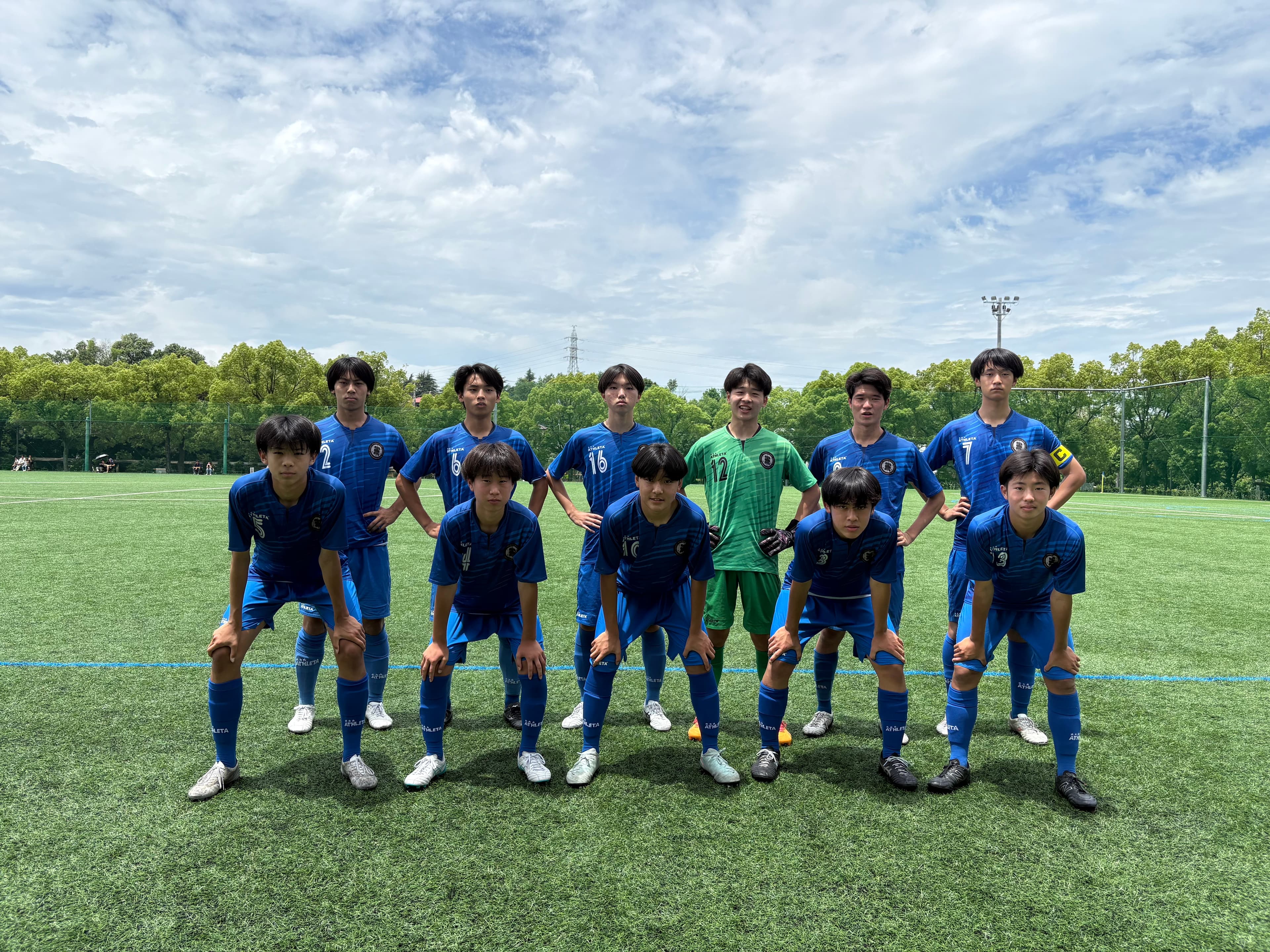 川越東高等学校サッカー部の活動風景